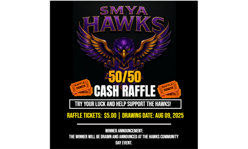 SMYA Hawks 50/50 Raffle